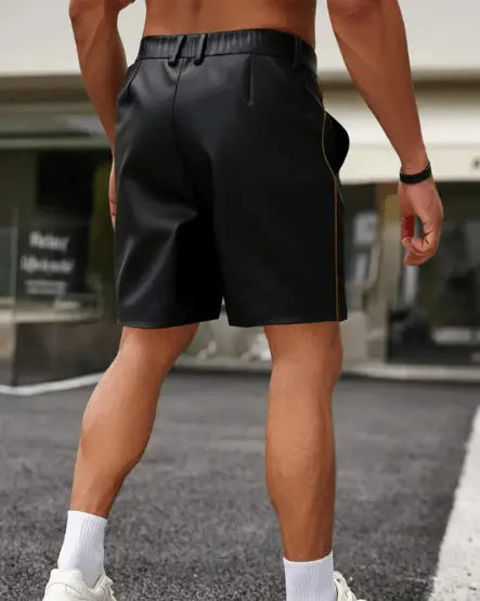 Nightshift Leather Shorts