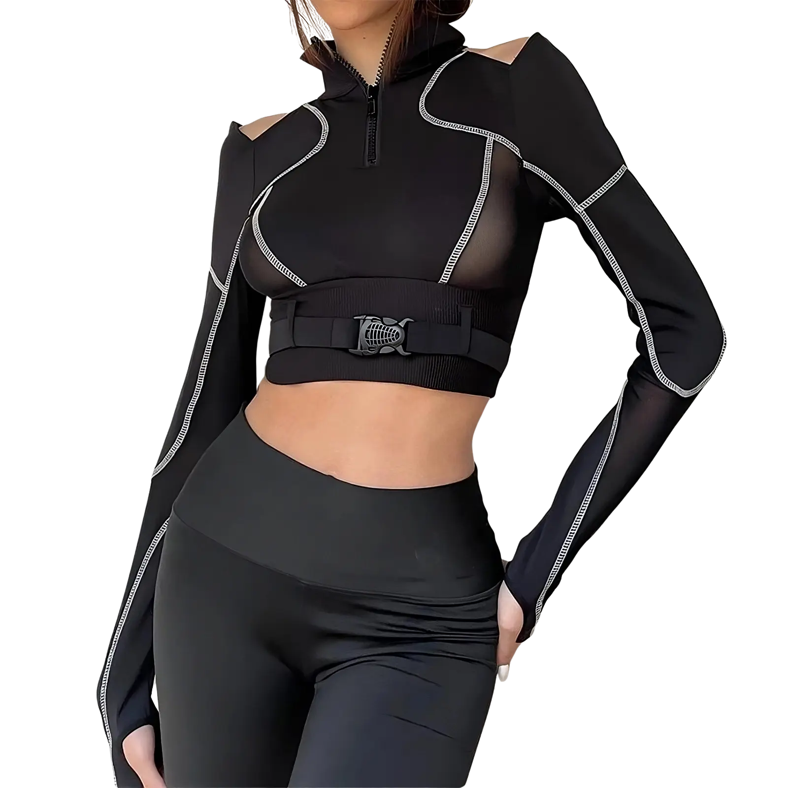 Cyberline Cutout Top