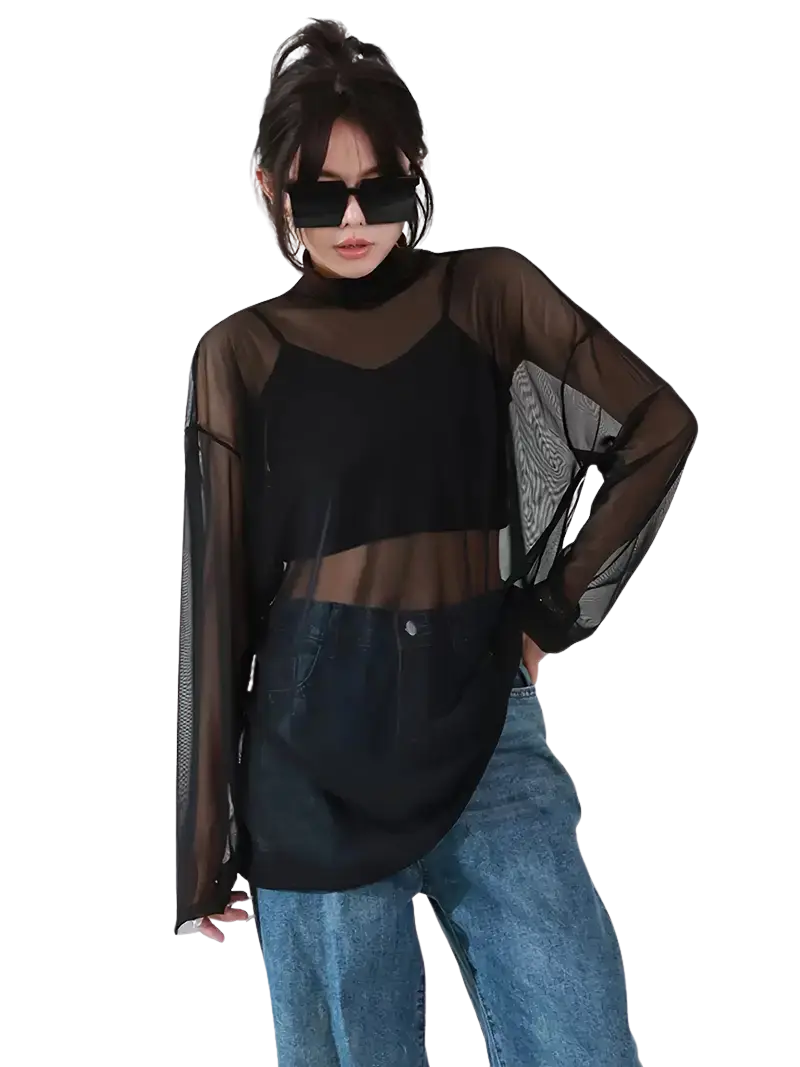 Nightmesh Longsleeve Top