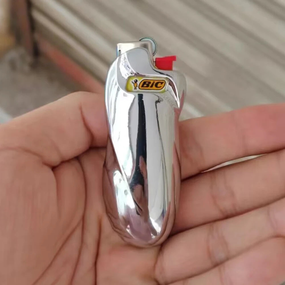 Chromglanz Deluxe Feuerzeughülle