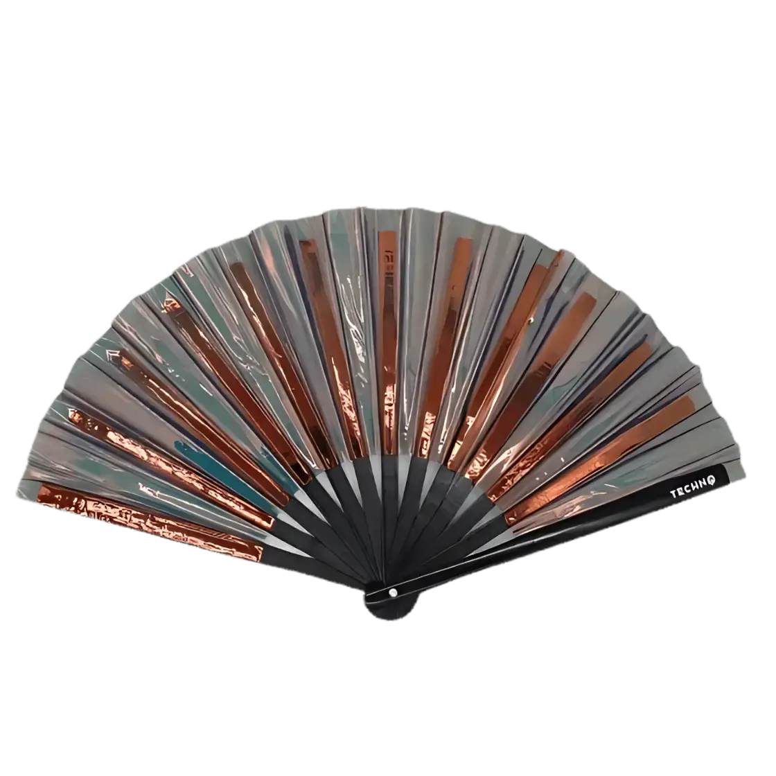 Holo Breeze – PVC XXL Rave Fächer
