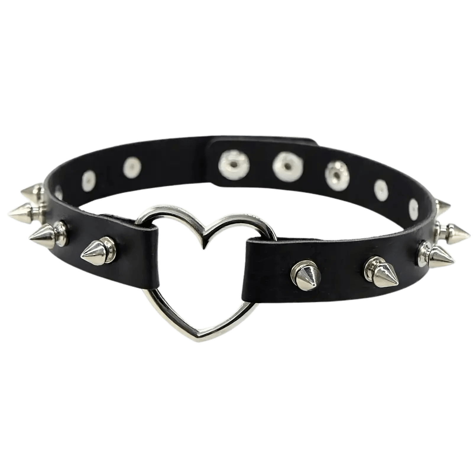 Heart Edge Spike Choker