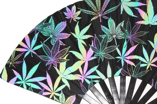 Mary Jane Magic - Reflektiver XXL Rave-Fächer