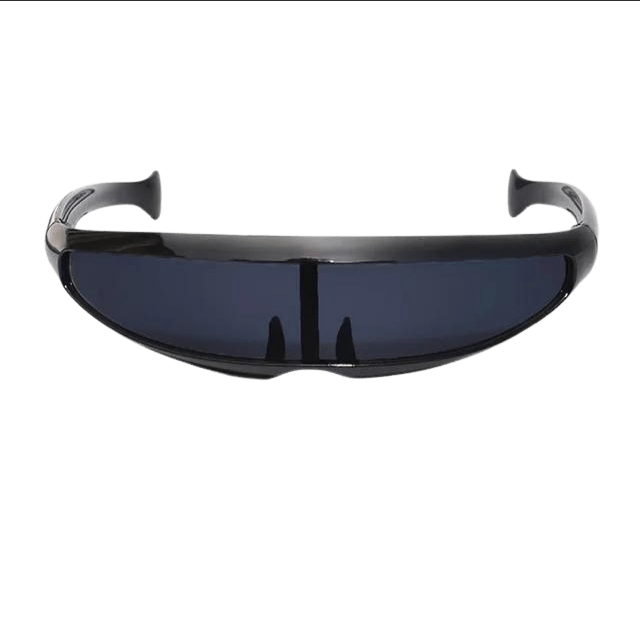 Neon Cyclone Techno Brille