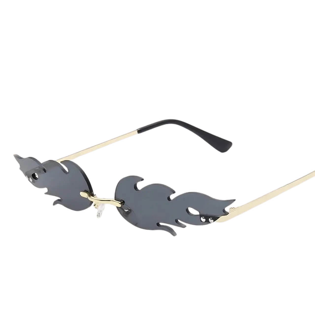 Techno-Rave Feuerflammen-Sonnenbrille