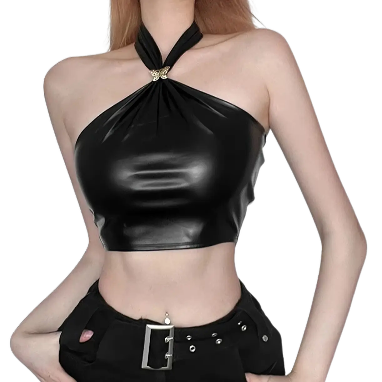 Vinyl Chic Haltertop