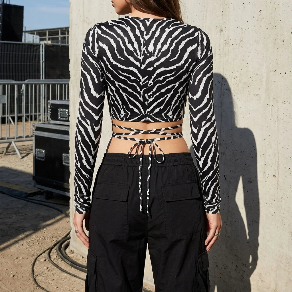 Zebra Rhythm Longsleeve