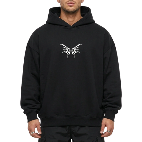 Tribal Techno Vibes Oversize Hoodie
