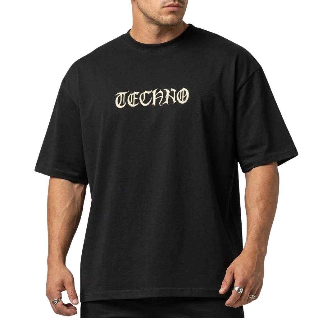 Techno Vibe Oversize T-Shirt