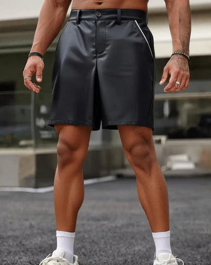 Nightshift Leather Shorts