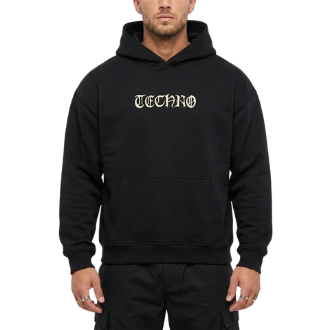 Techno Vibe Oversize Hoodie