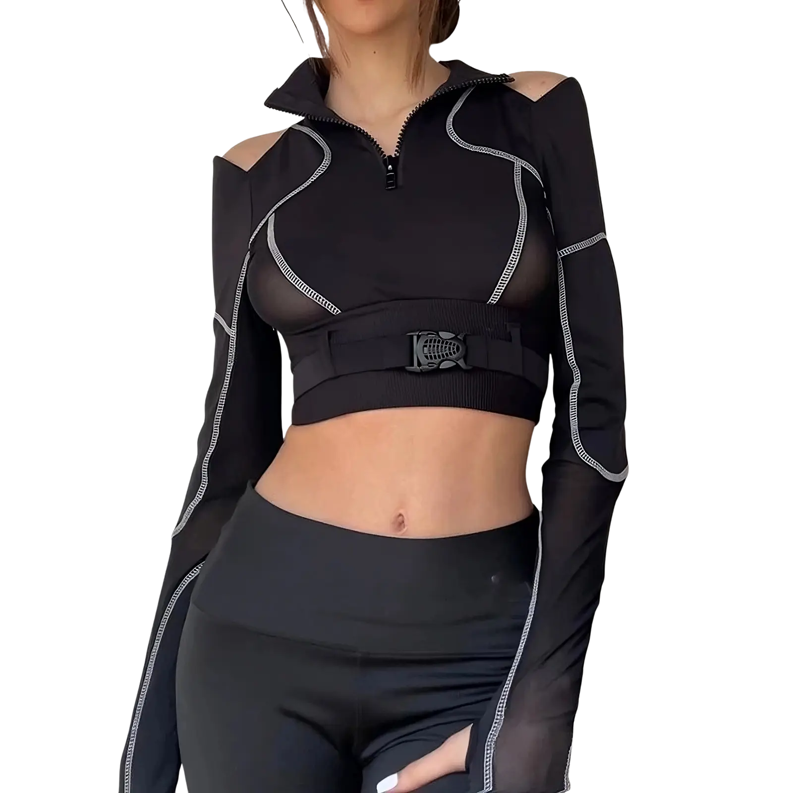 Cyberline Cutout Top