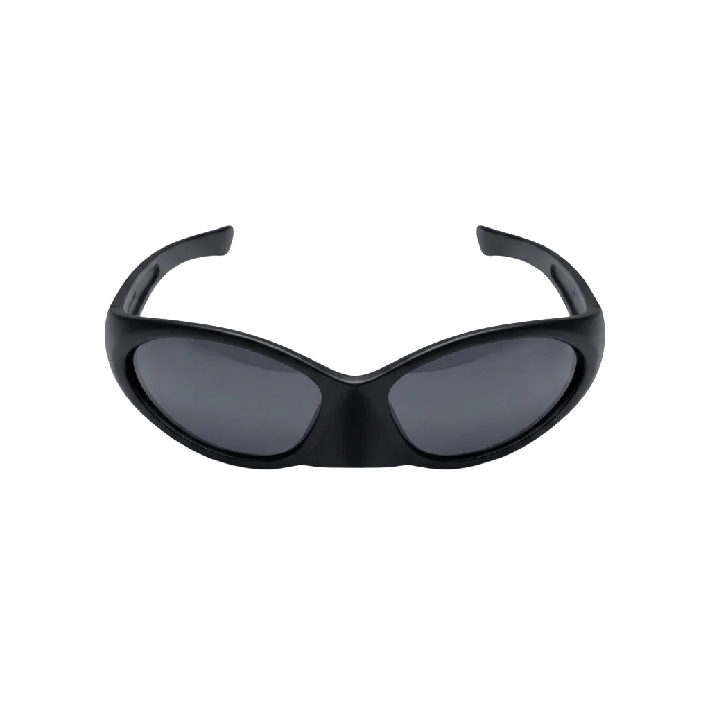 CyberShades Schwarze Rave-Brille