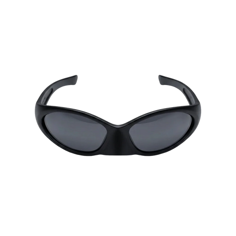 CyberShades Schwarze Rave-Brille