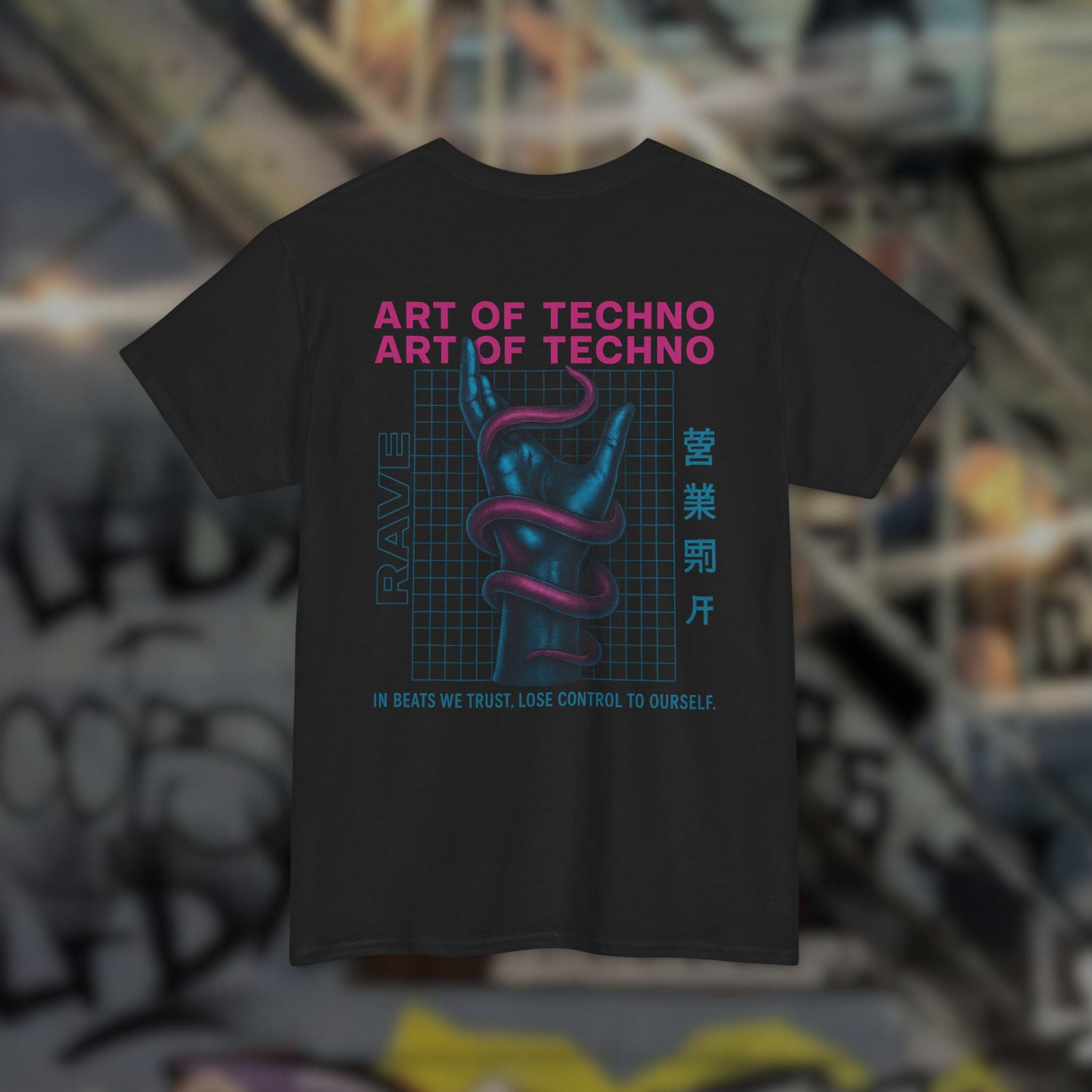 Art of Techno – Unisex Heavy Cotton Rave T-Shirt