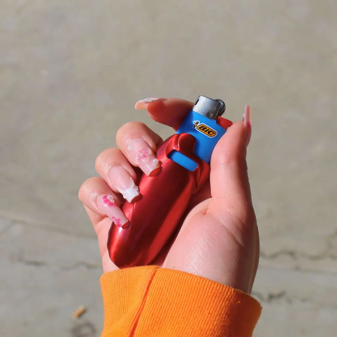 Chromglanz Deluxe Feuerzeughülle