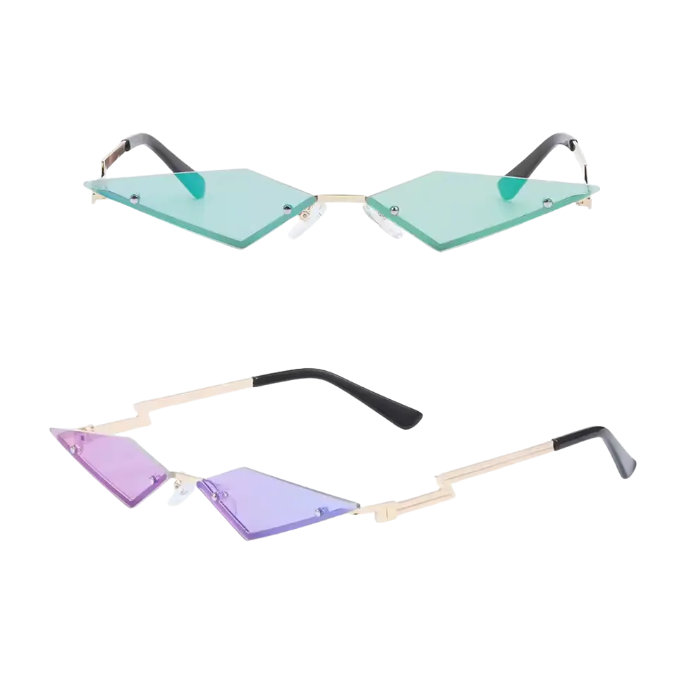 Diamantzauber Rave-Brille