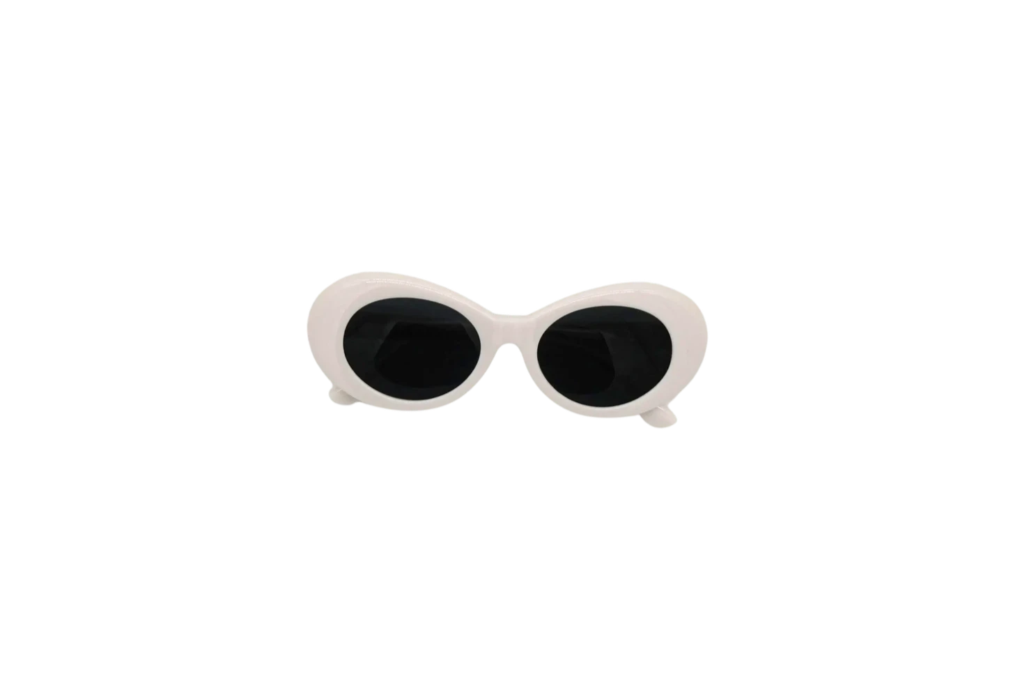 ElectroNerd Retro Techno & Rave Brille
#farbe_weiss