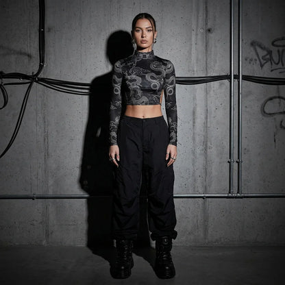 Dragon Night Backless Longsleeve