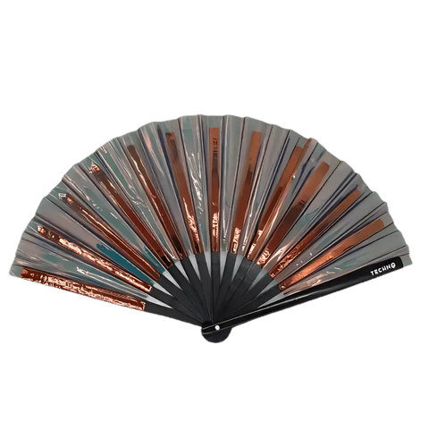 Holo Breeze – PVC XXL Rave Fächer