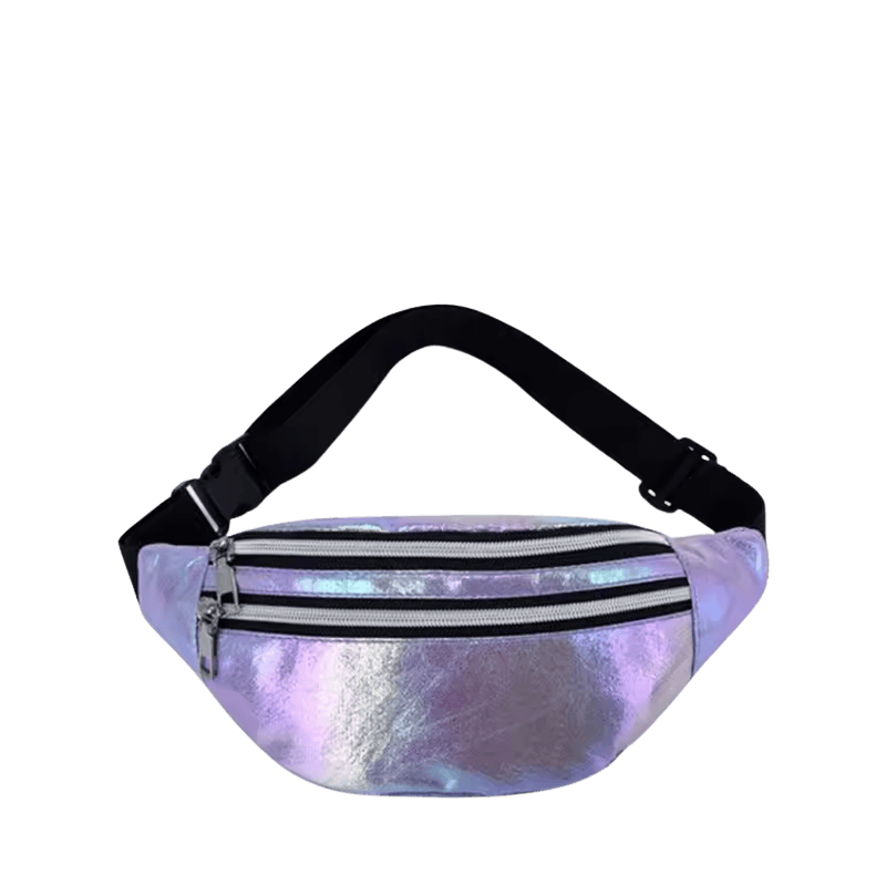 Cyber Holo Techno Bauchtasche