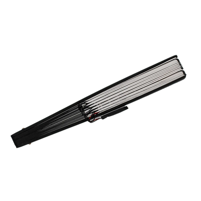 Zusammengeklappter LED Fächer, Seitenansicht
