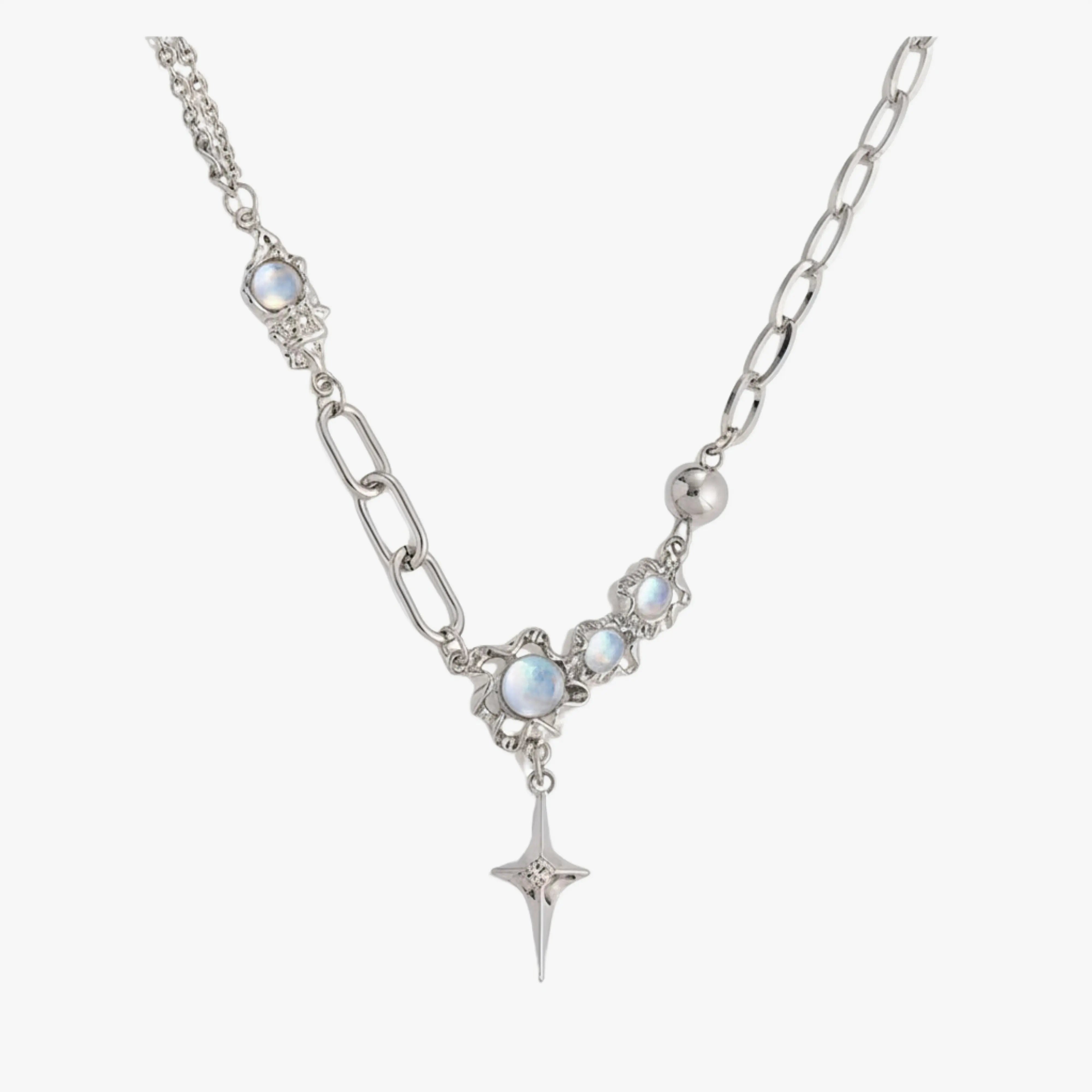 Moonlight Opal-Optik Kette