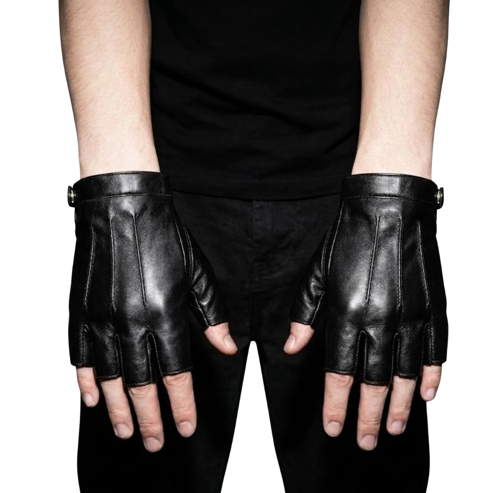Techno Rave Fingerless Gloves
