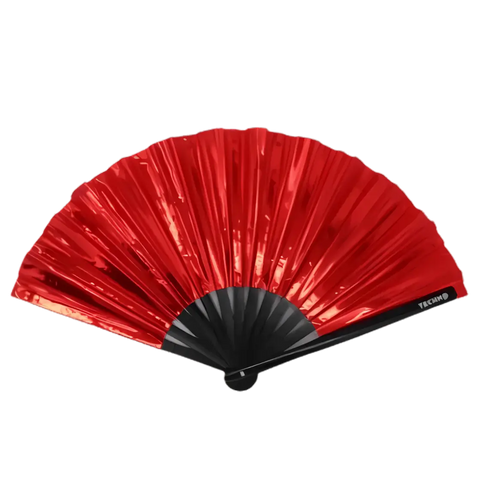 Red Vortex – PVC XXL Rave Fächer