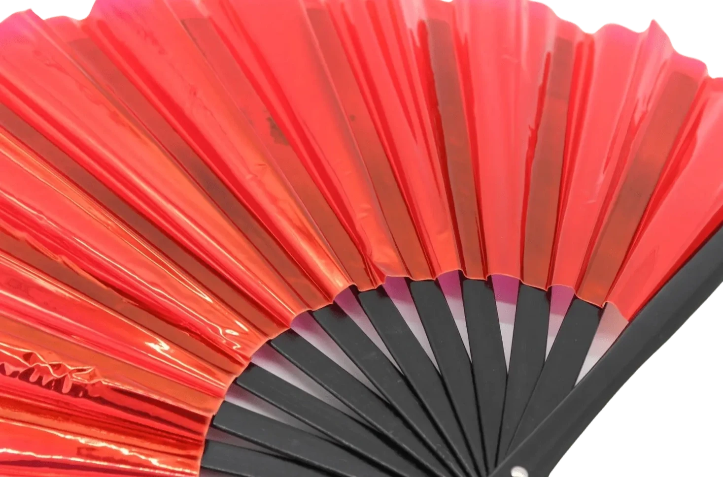 Red Vortex – PVC XXL Rave Fächer