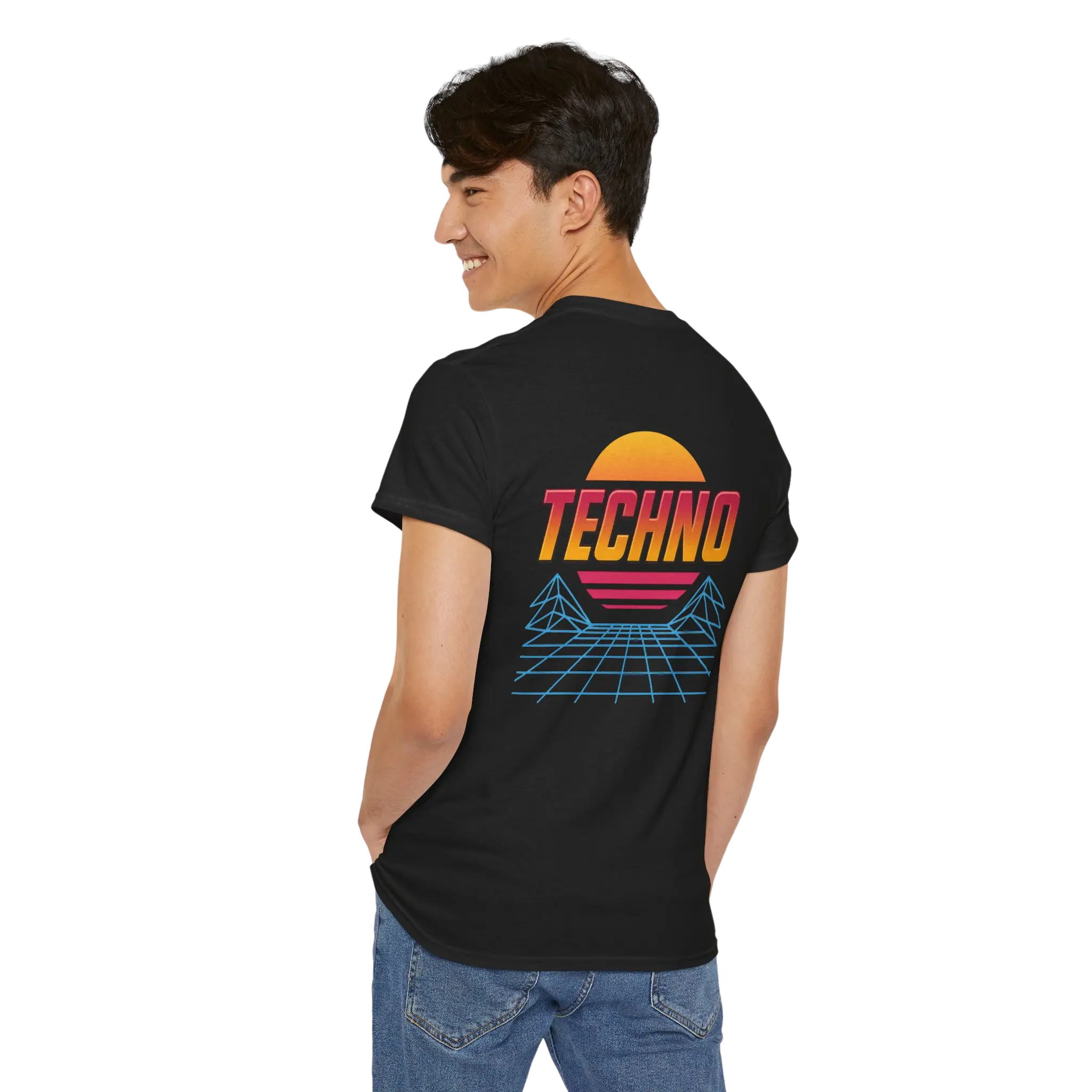 RetroRave Sunset T-Shirt