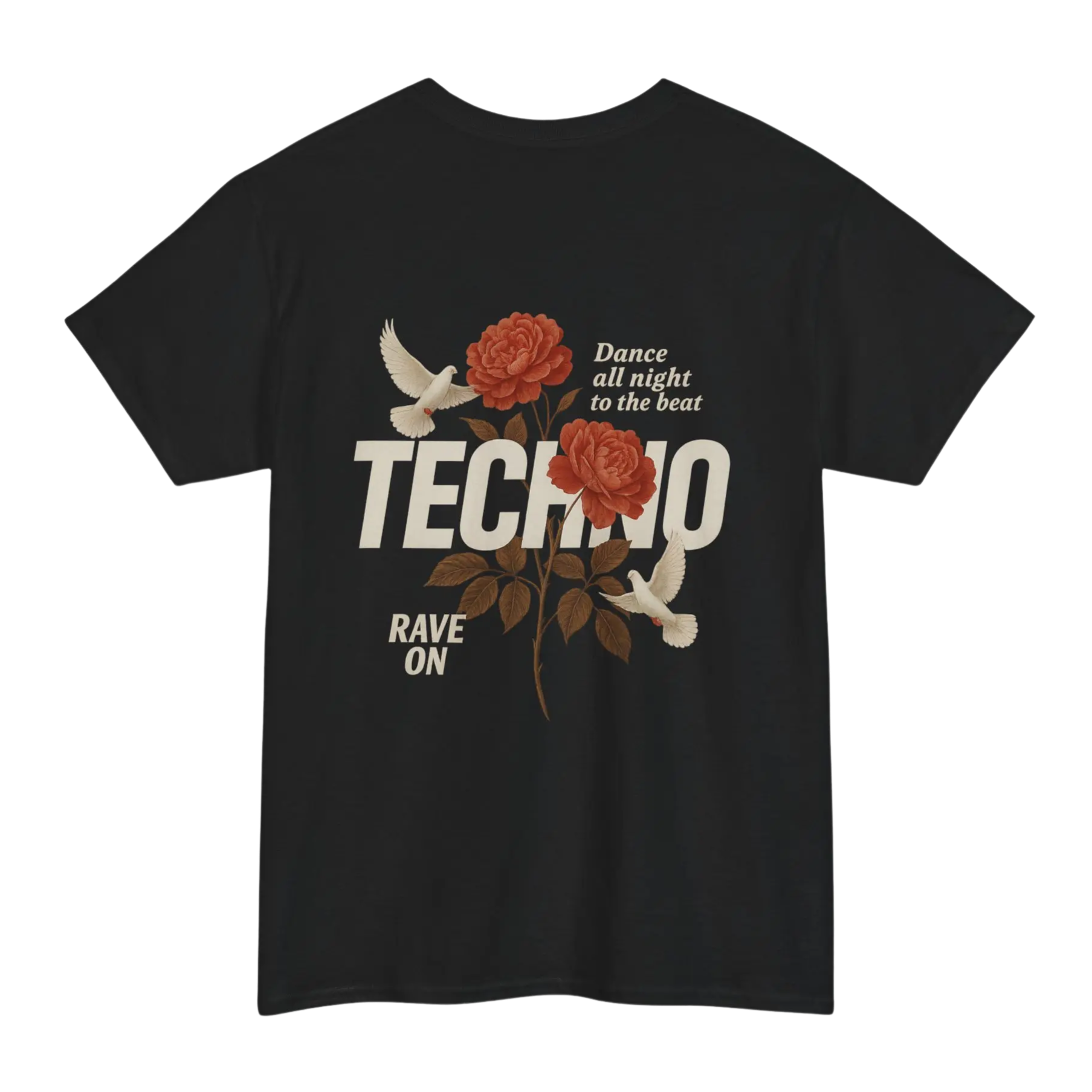 Techno Rose Classic Rave Shirt