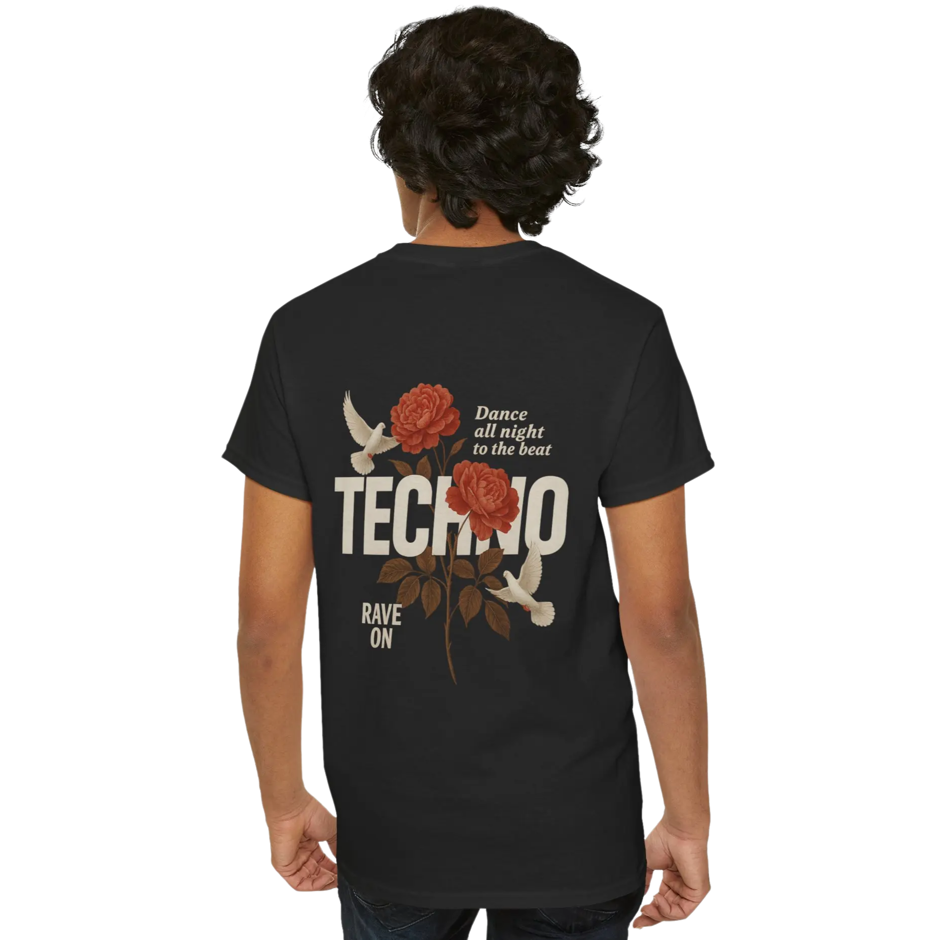 Techno Rose Classic Rave Shirt