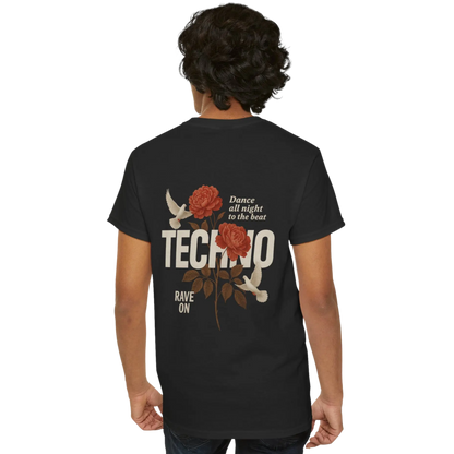 Techno Rose Classic Rave Shirt