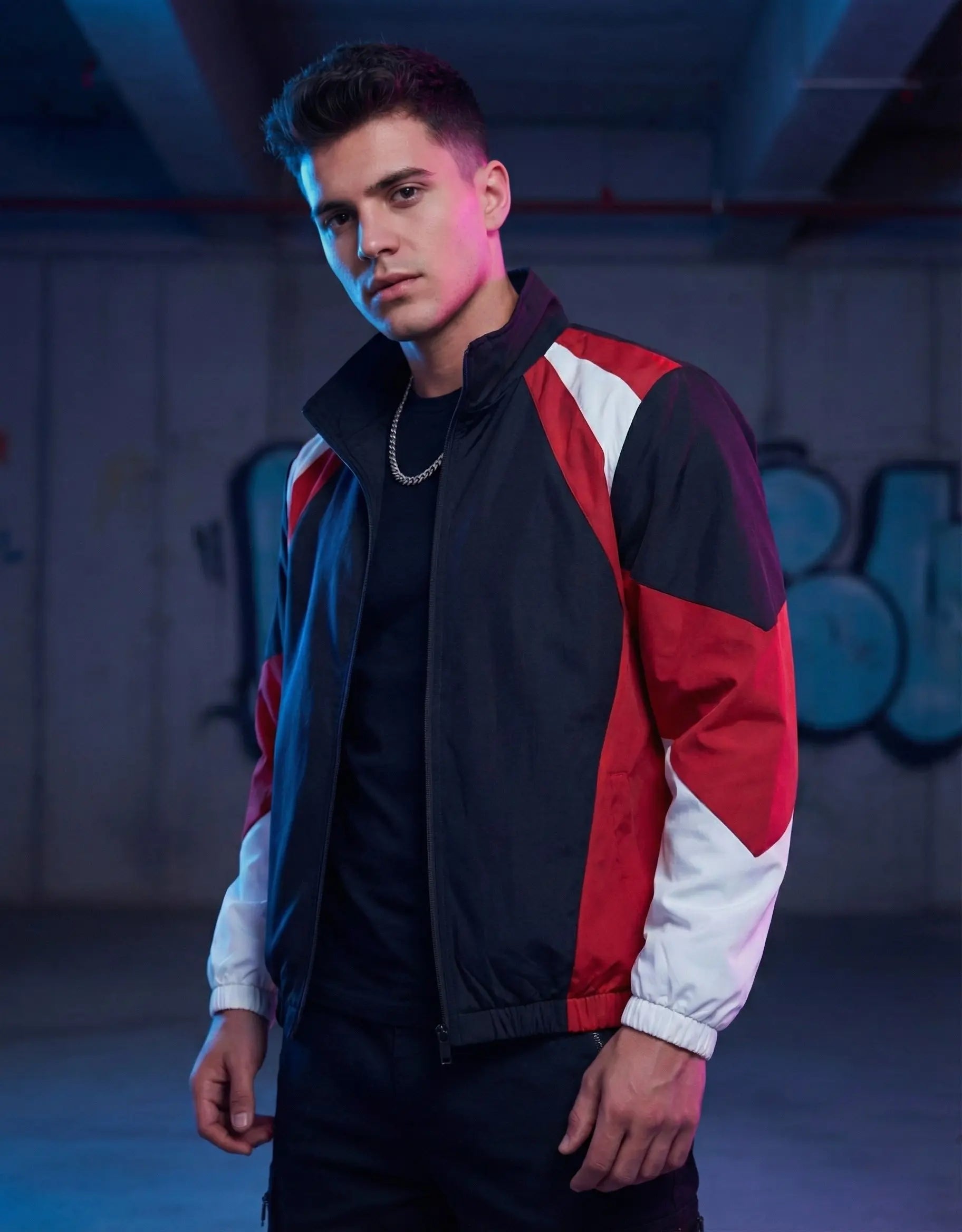 Techno Track Windbreaker