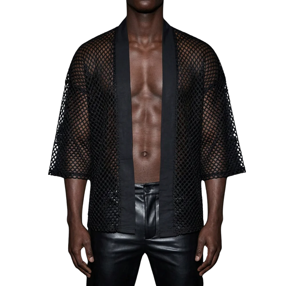 Mesh Vibe Kimono