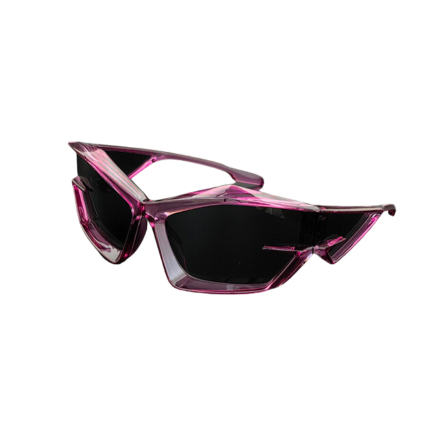 Rave / Techno Schnelle Brille #farbe_lila