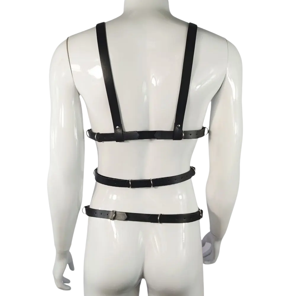 Urban Warrior Männer Harness für Raves & Techno Partys