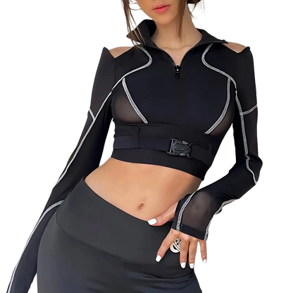 Cyberline Cutout Top