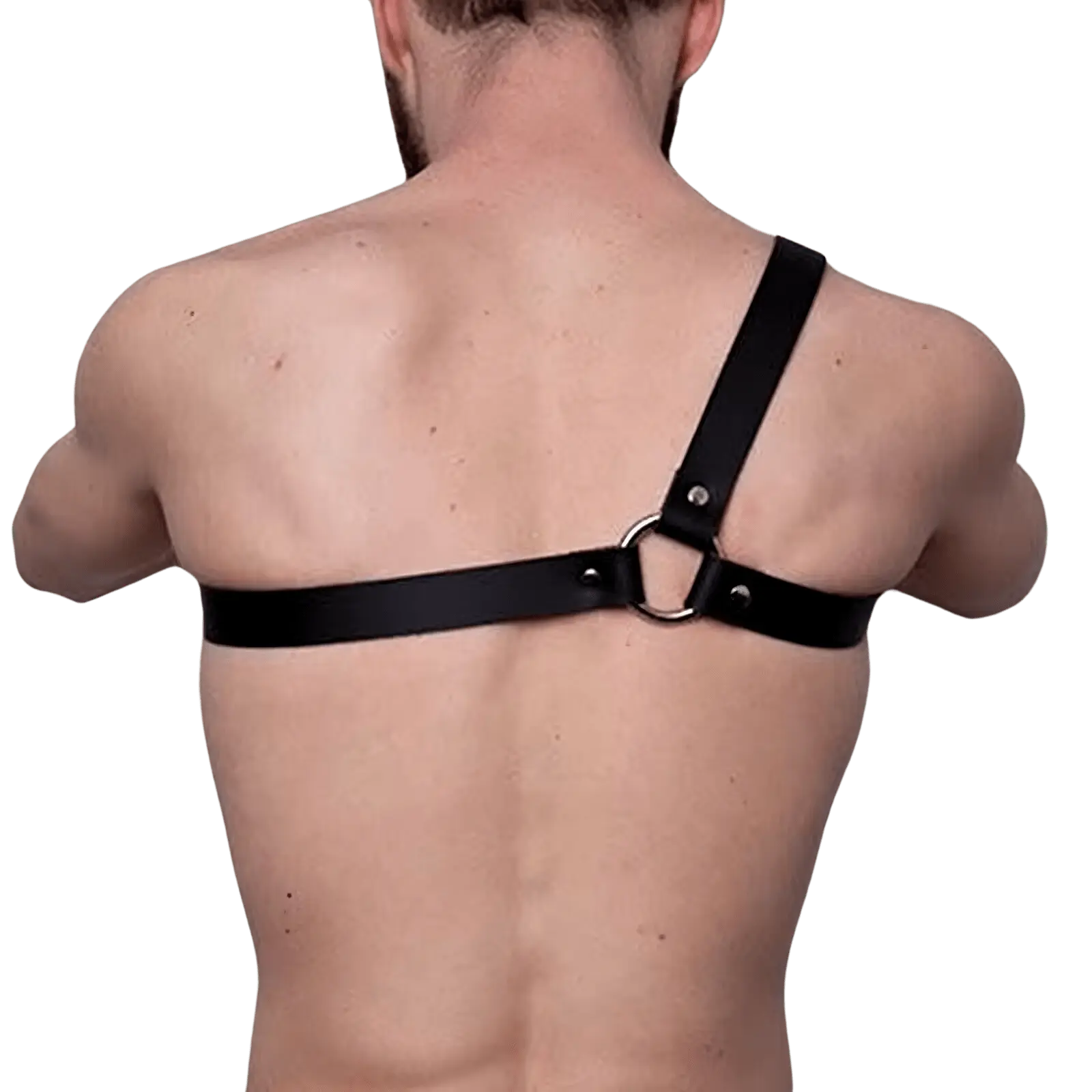 Techno Single Strap Männer-Harness – Verstellbar und Stylisch