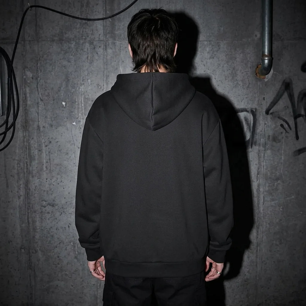 Dark Tribal Zip Hoodie