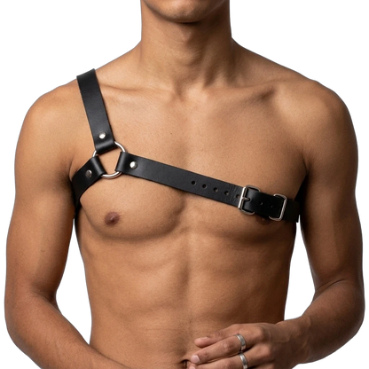 Techno Single Strap Männer-Harness - Produkt-Nahaufnahme | Techno Essentials