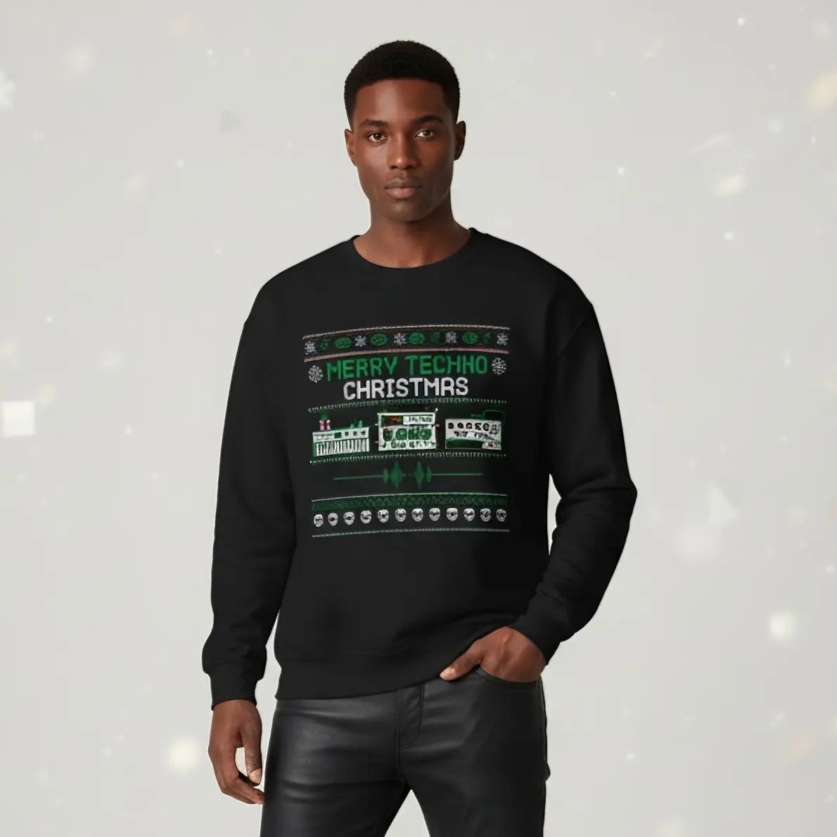 "Merry Techno Christmas" Sweater