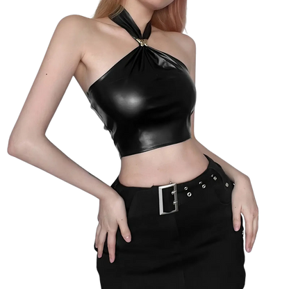 Vinyl Chic Haltertop