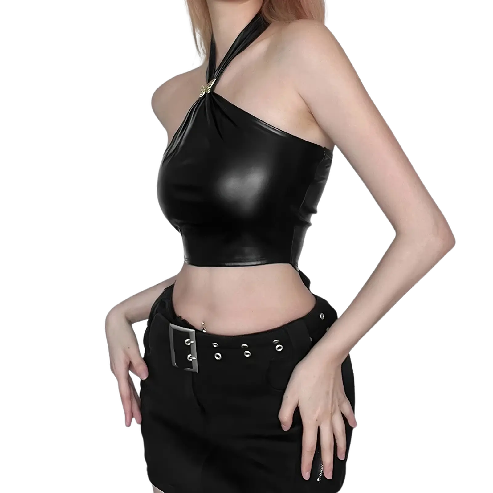 Vinyl Chic Haltertop