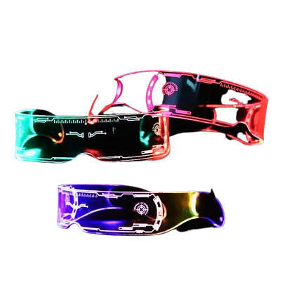 LED Brille für Techno Partys & Raves